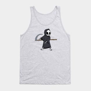 Flossing Grim Reaper // Funny Halloween Floss Dance Tank Top